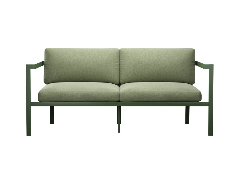 Диван садовый Лотус Textile Olive