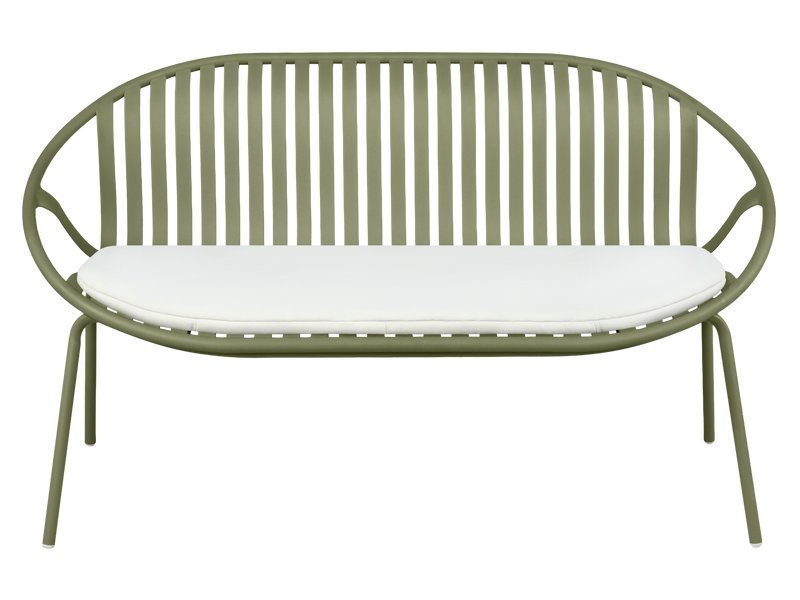 Диван садовый Филлис Рогожка Оливковый