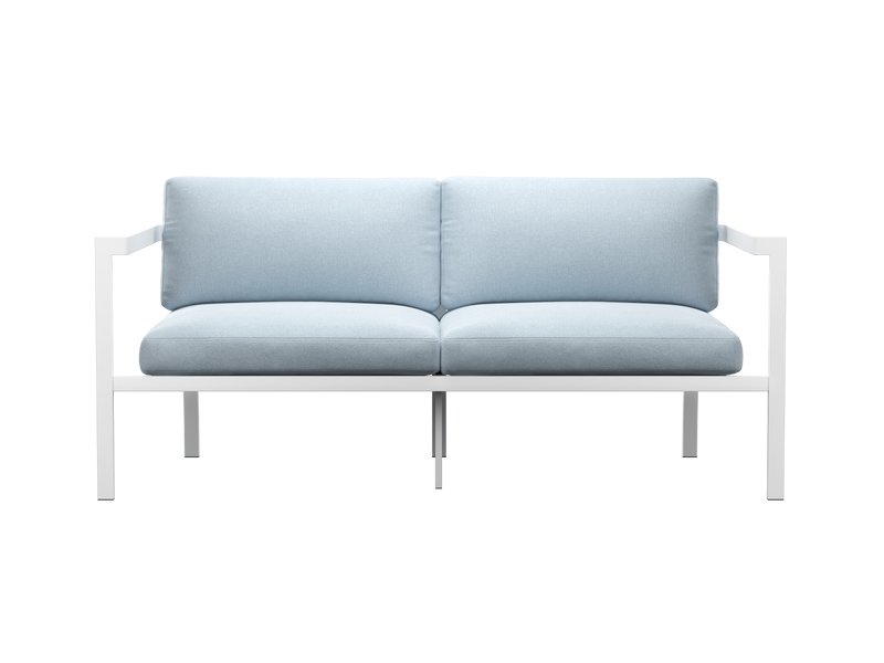 Диван садовый Лотус Textile Silver